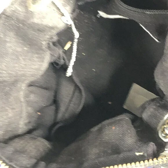 Elliot Mann Purse Beaded Fringe Coin Indie Firefly Boho Art to Wear Retro - Picture 14 of 16